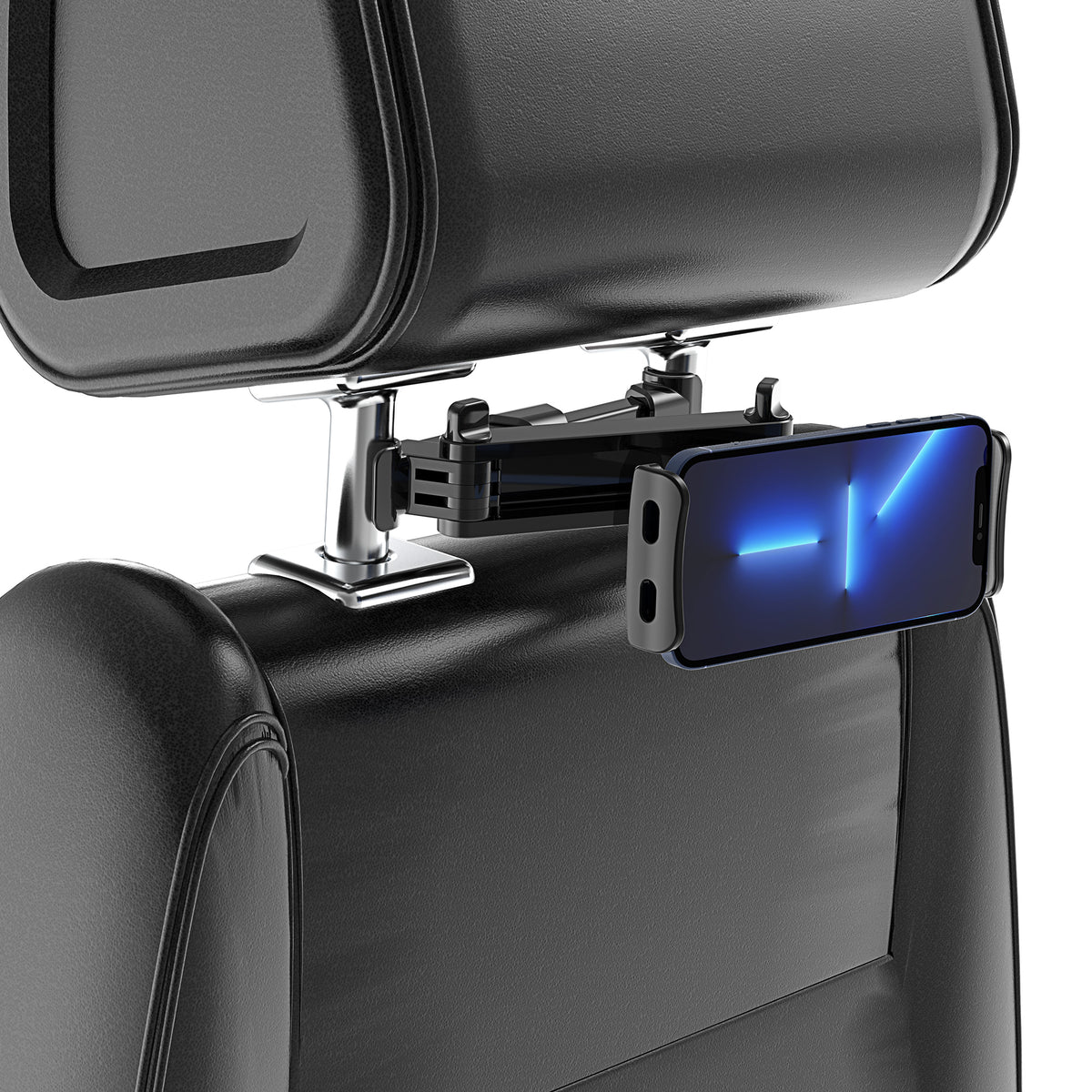 Autohalterung für Kopfstütze für Smartphone und Tablet, Wozinsky WTHBK3, Schwarz