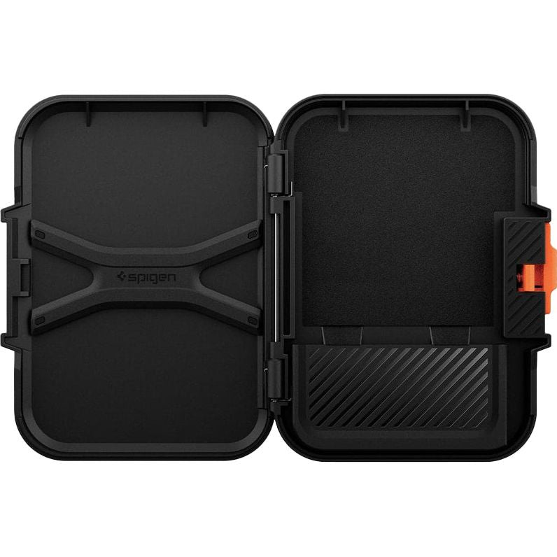 Kartenetui für iPhone 15/14/13/12, Spigen Lock Fit MagSafe Wallet, Schwarz