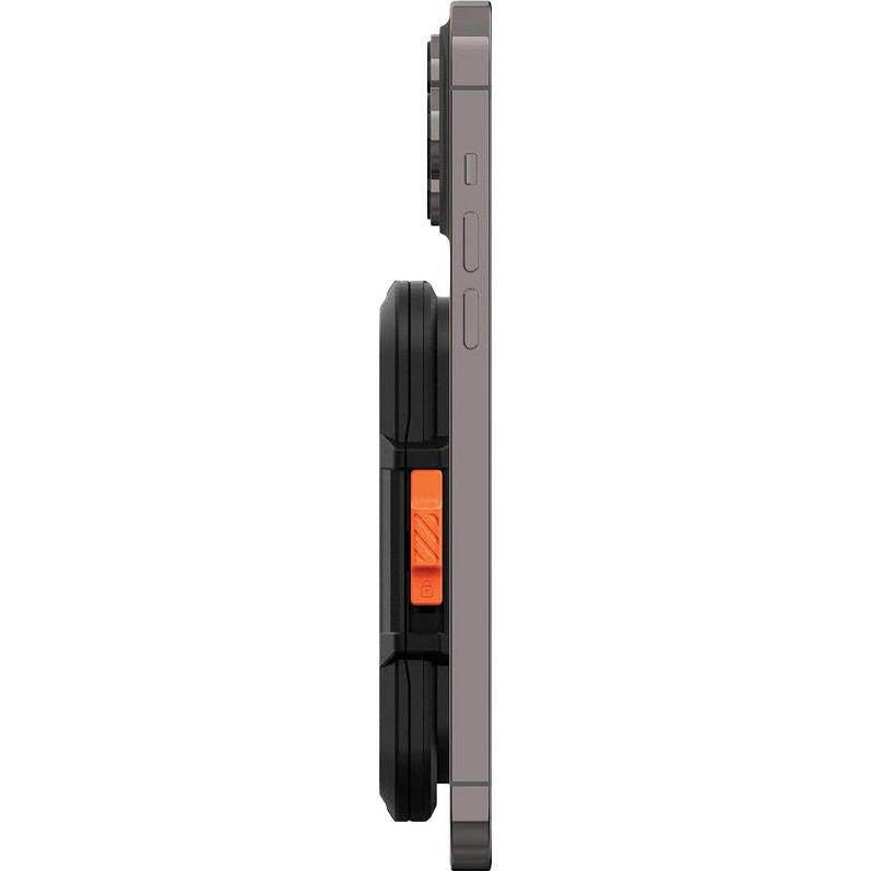 Kartenetui für iPhone 15/14/13/12, Spigen Lock Fit MagSafe Wallet, Schwarz