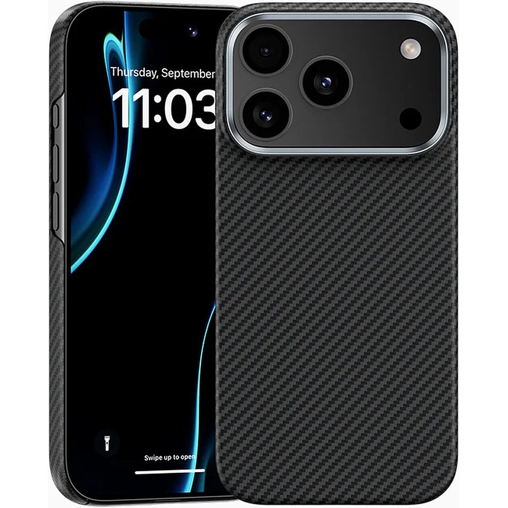 Handyhülle für iPhone 17 Pro, Benks Magnetic Armor Air 600D, Schwarz