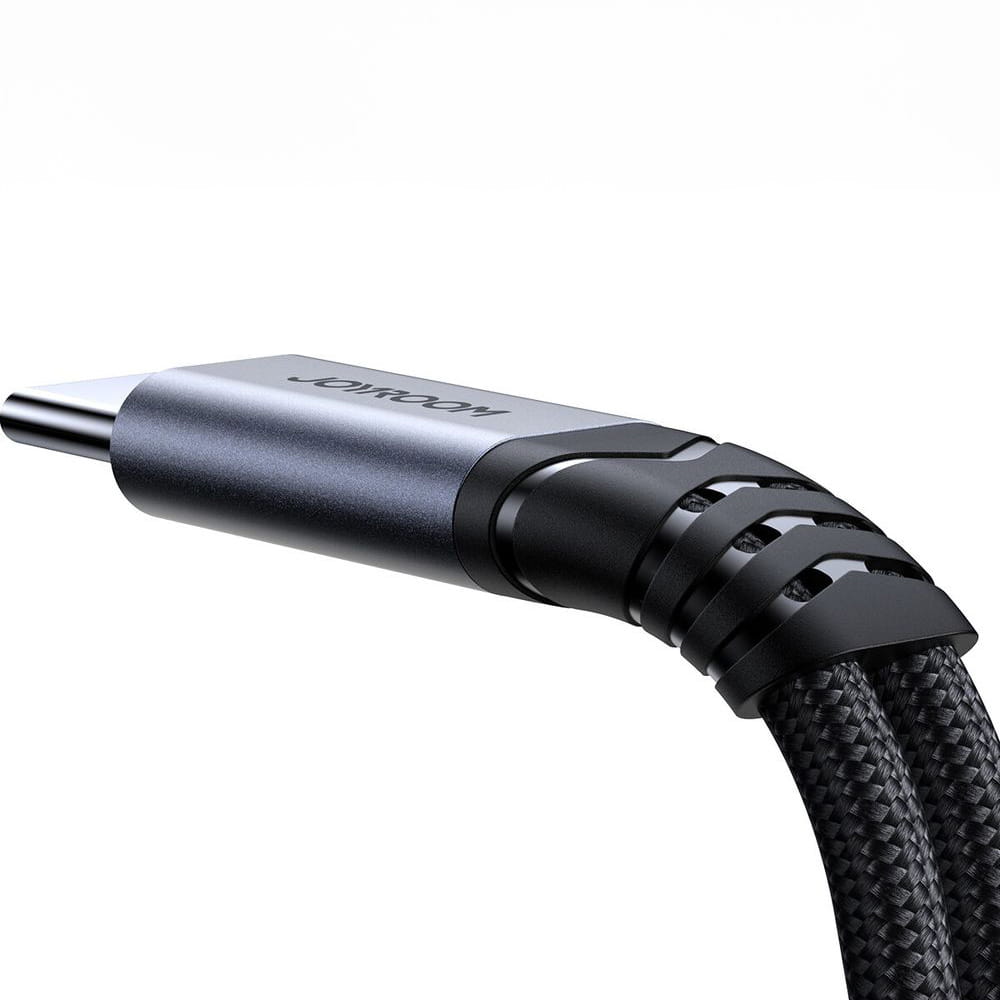 Adapter, 2-in-1 Joyroom SY-C02, USB-C - USB-C PD / Jack 3.5mm DAC, Schwarz