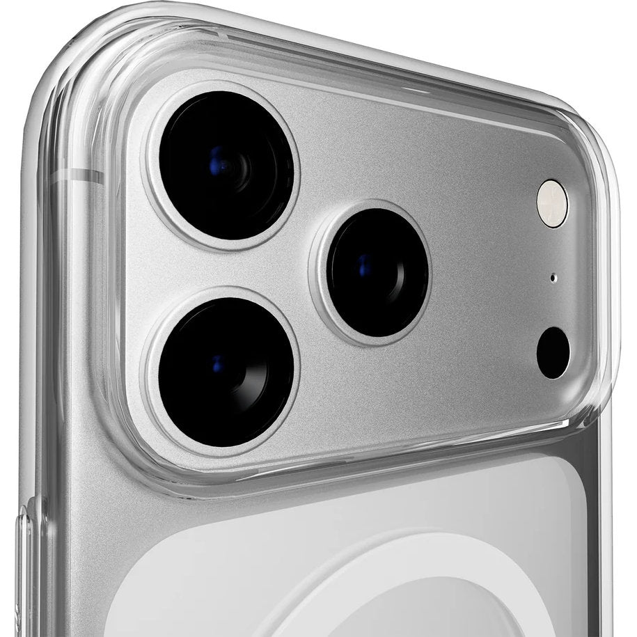Handyhülle für iPhone 17 Pro Max, Puro Lite Mag Pro, Transparent und Weiß