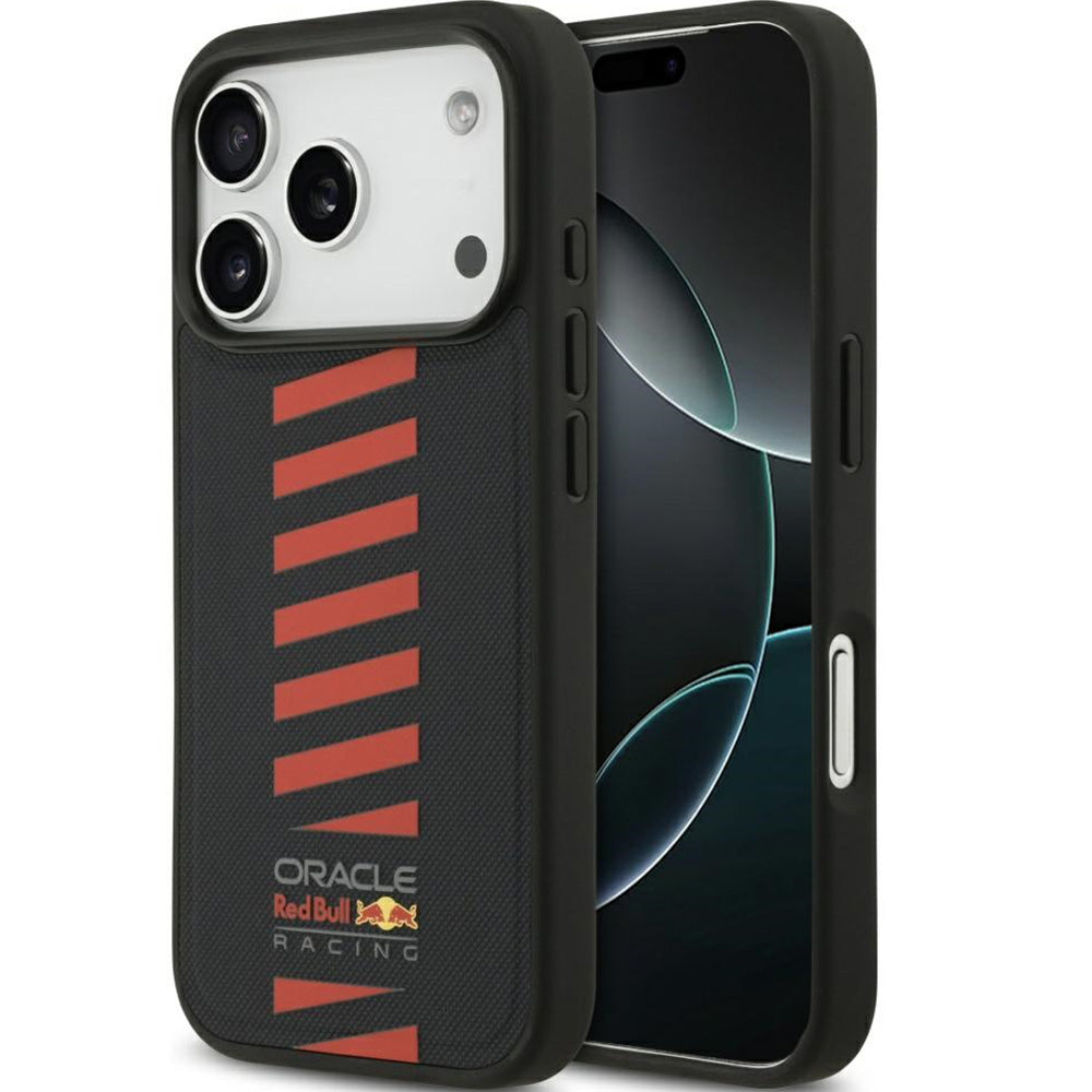Handyhülle für iPhone 18 Pro / 17 Pro, Red Bull Meshed Powerbar mit MagSafe, Dunkelblau