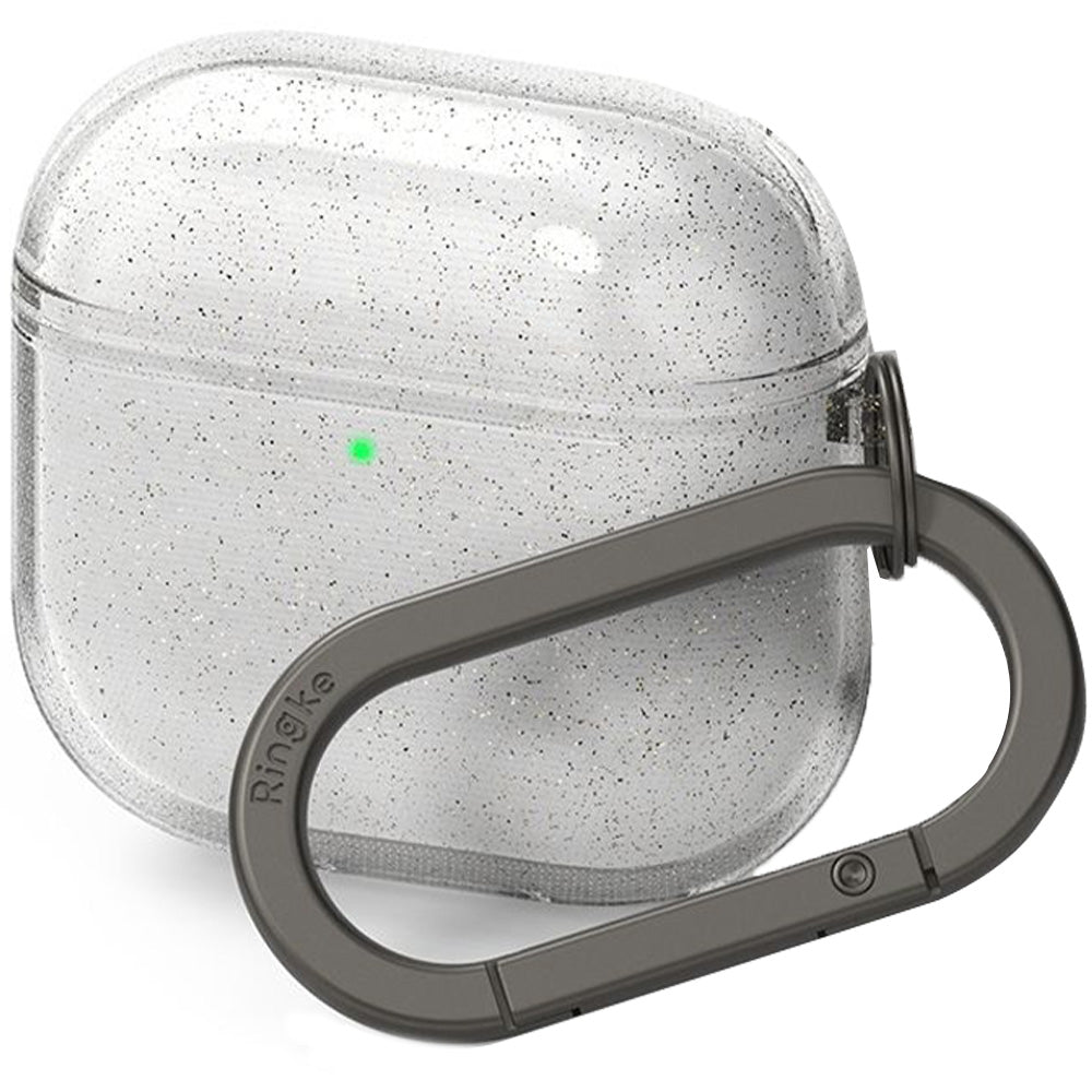 Schutzhülle für Apple AirPods 5 / 4, Ringke Air, Transparent mit Glitzer