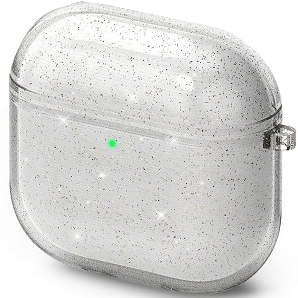 Schutzhülle für Apple AirPods 5 / 4, Ringke Air, Transparent mit Glitzer