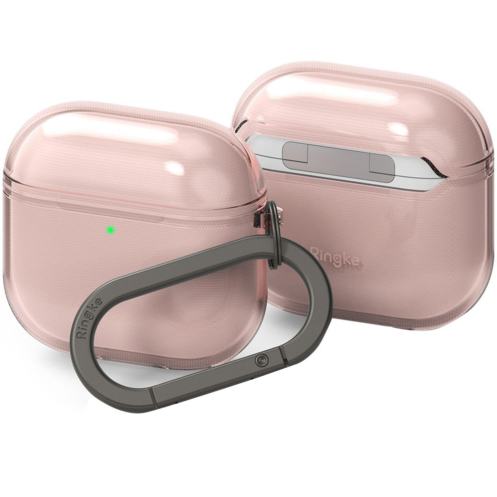 Schutzhülle für Apple AirPods 5 / 4, Ringke Air, Transparent und Rosa