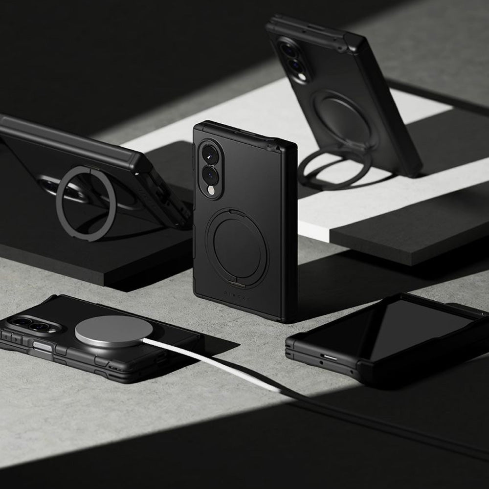 Handyhülle für Galaxy Z Fold8, Ringke Alles mit MagSafe, Schwarz (7/8)