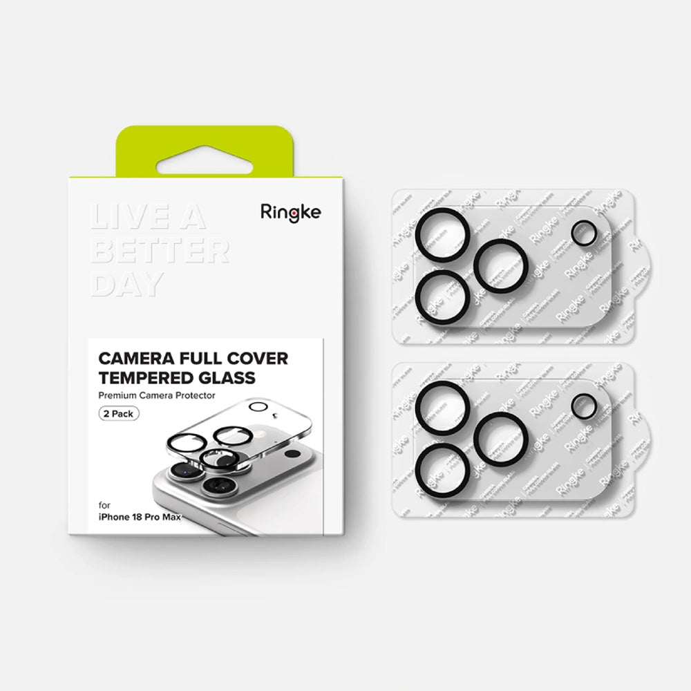 Kameraschutz Ringke Camera Full Cover Glass für iPhone 18 Pro Max, 2 Stück (4/8)