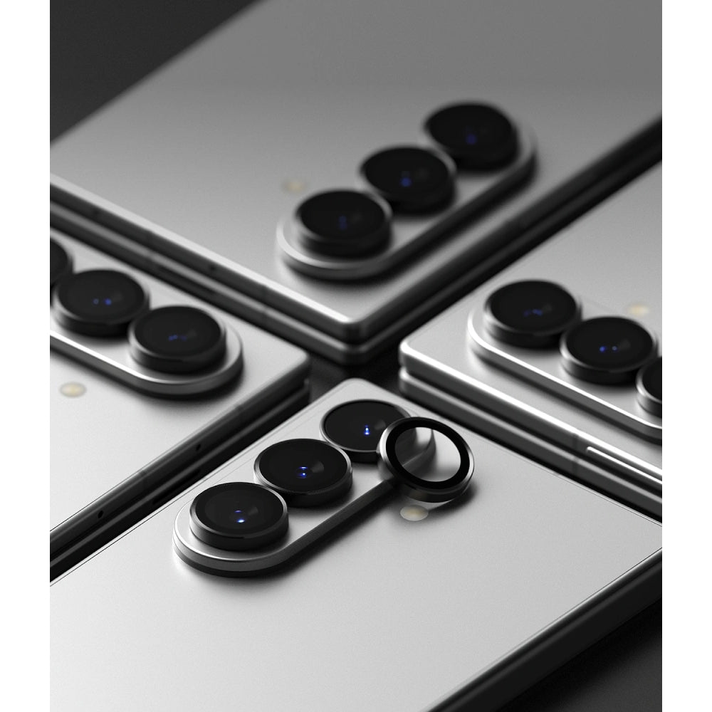 Kameraschutz für Galaxy Z Fold8 Ultra / Z Fold7, Ringke Camera Lens Frame Glass, 2-Pack, Schwarz