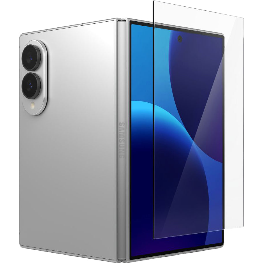 Gehärtetes Bildschirmglas mit Applikator für Galaxy Z Fold8, Ringke Cover Display Easy Slide, Transparent, 2 Stück