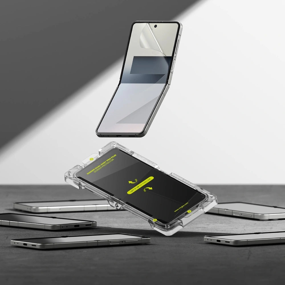 Schutzfolie für Galaxy Z Flip7, Ringke Dual Easy Film, 2 Stück