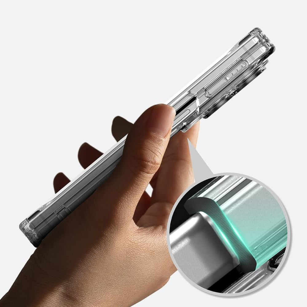 Handyhülle für Galaxy Z Fold8, Ringke Fusion Flap, Transparent (8/9)