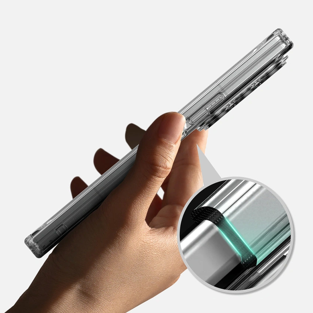 Handyhülle für Galaxy Z Fold8 Ultra, Ringke Fusion Flap Magnetic mit MagSafe, Transparent (7/9)