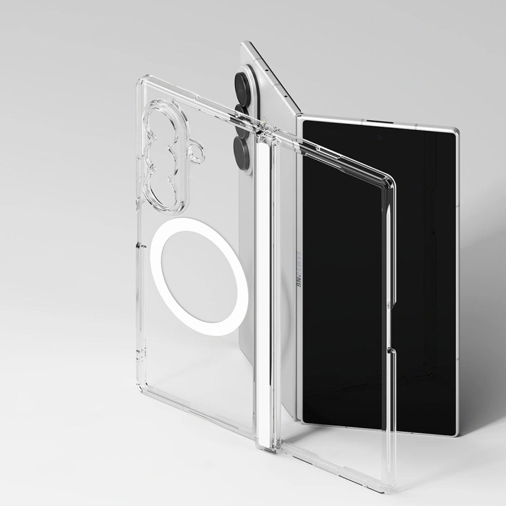 Handyhülle für Galaxy Z Fold8 Ultra, Ringke Fusion Flap Magnetic mit MagSafe, Transparent (8/9)