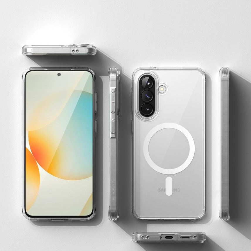 Handyhülle für Galaxy A57 5G, Ringke Fusion Magnetic mit MagSafe, Transparent