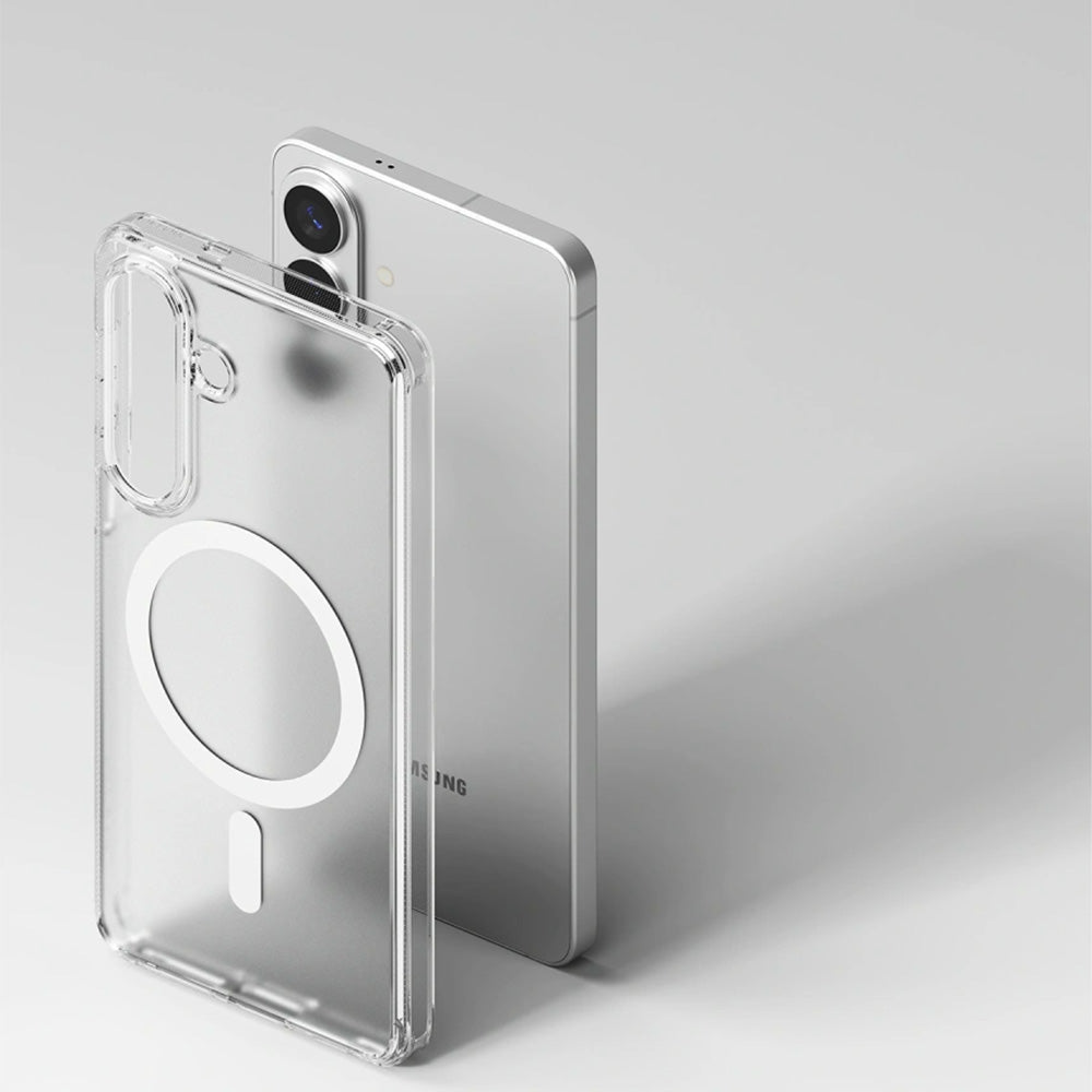 Handyhülle für Galaxy S26, Ringke Fusion Magnetic mit MagSafe, Transparent