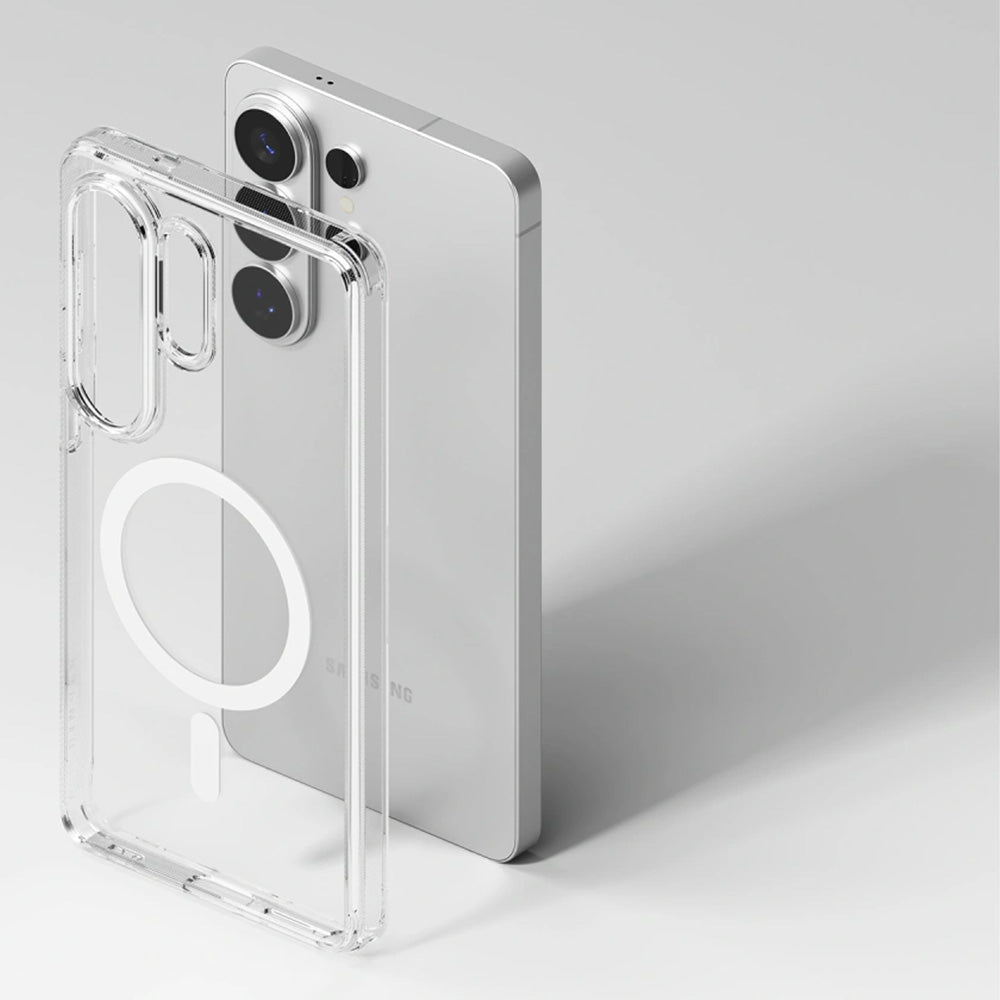 Handyhülle für Galaxy S26 Ultra, Ringke Fusion Magnetic mit MagSafe, Transparent