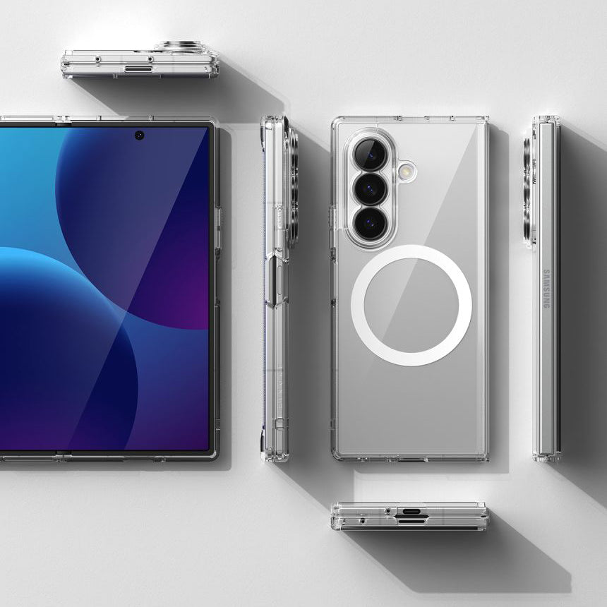 Handyhülle für Galaxy Z Fold8 Ultra, Ringke Fusion Magnetic mit MagSafe, Weiß
