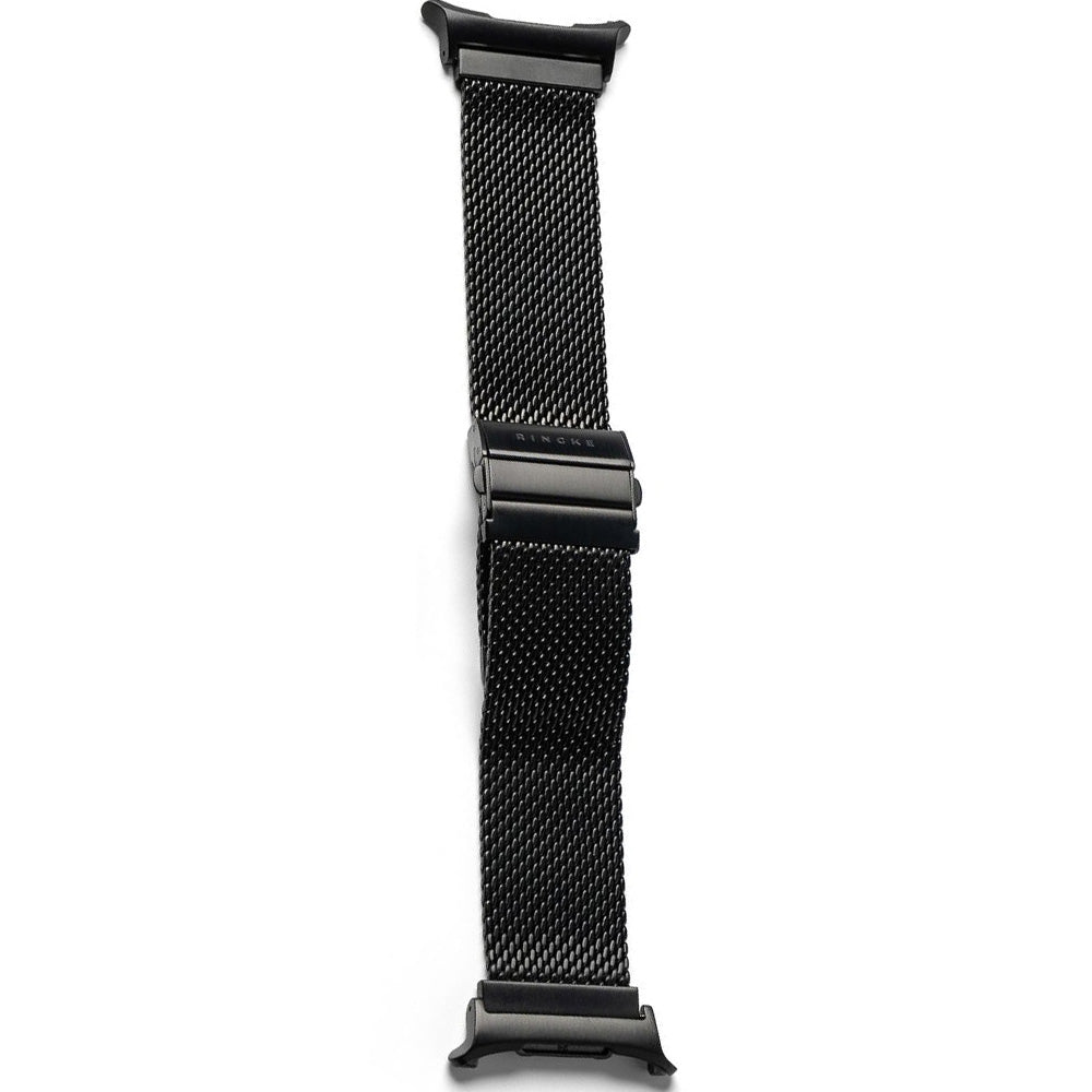 Edelstahl Armband für Galaxy Watch Ultra 2 47mm (2026) / 1 47mm (2025), Ringke Metal One Mesh, Schwarz (2/8)