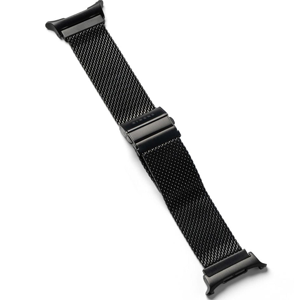 Edelstahl Armband für Galaxy Watch Ultra 2 47mm (2026) / 1 47mm (2025), Ringke Metal One Mesh, Schwarz (1/8)