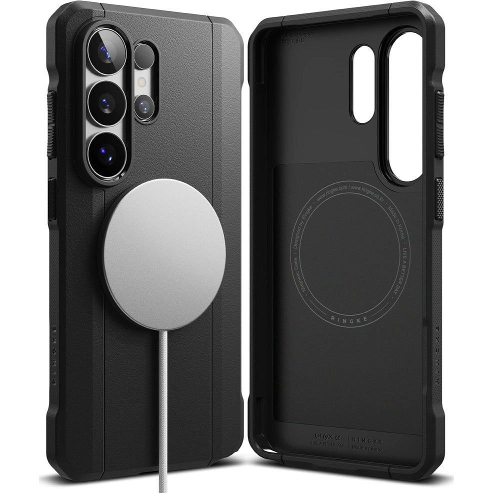 Handyhülle für Galaxy S26 Ultra, Ringke Onyx Alfa Magnetic, Schwarz