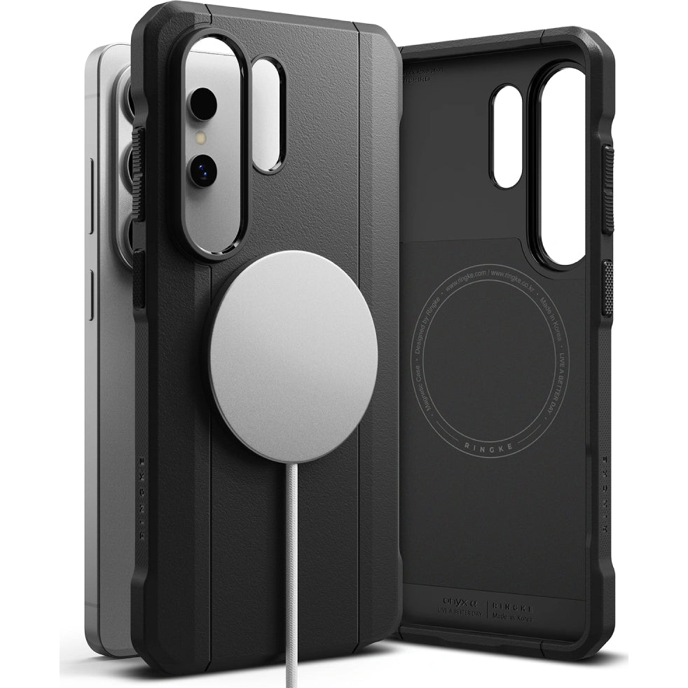Handyhülle für Galaxy S26 Ultra, Ringke Onyx Alfa Magnetic, Schwarz