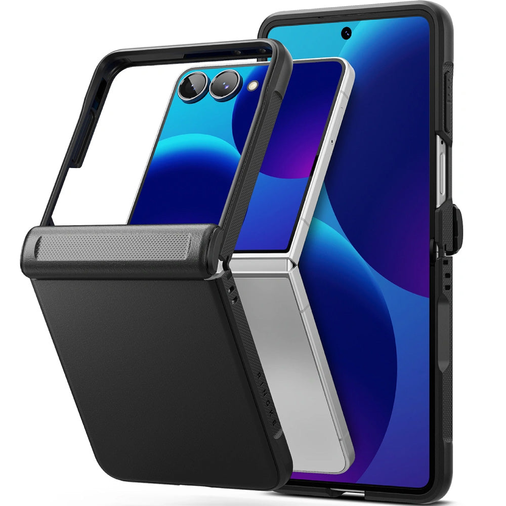 Handyhülle für Galaxy Z Flip8, Ringke Onyx Flap, Schwarz (3/9)