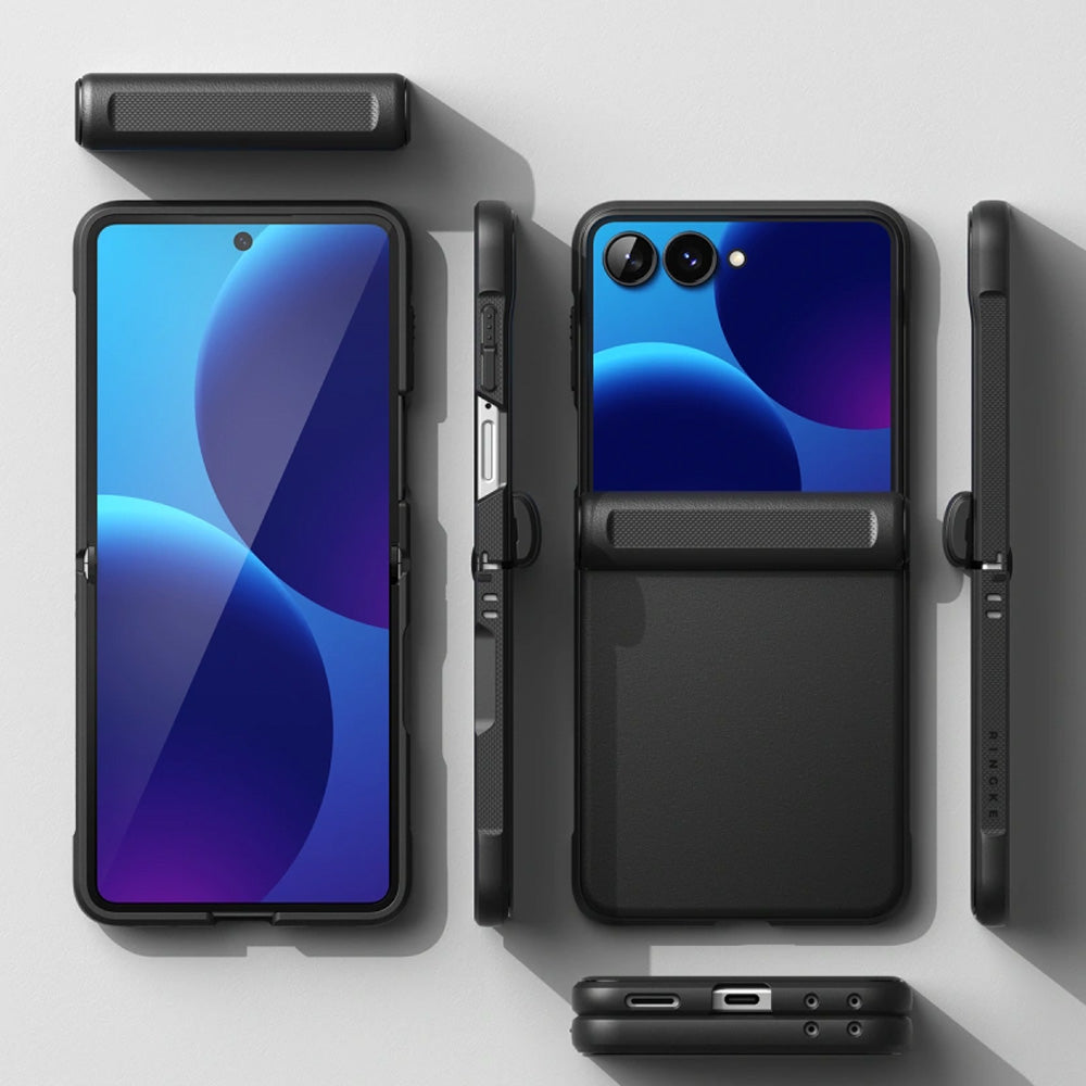 Handyhülle für Galaxy Z Flip8, Ringke Onyx Flap, Schwarz (5/9)