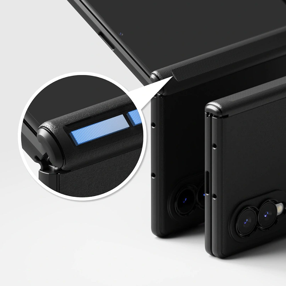 Handyhülle für Galaxy Z Fold8, Ringke Onyx Flap Magnetic mit MagSafe, Schwarz (6/8)