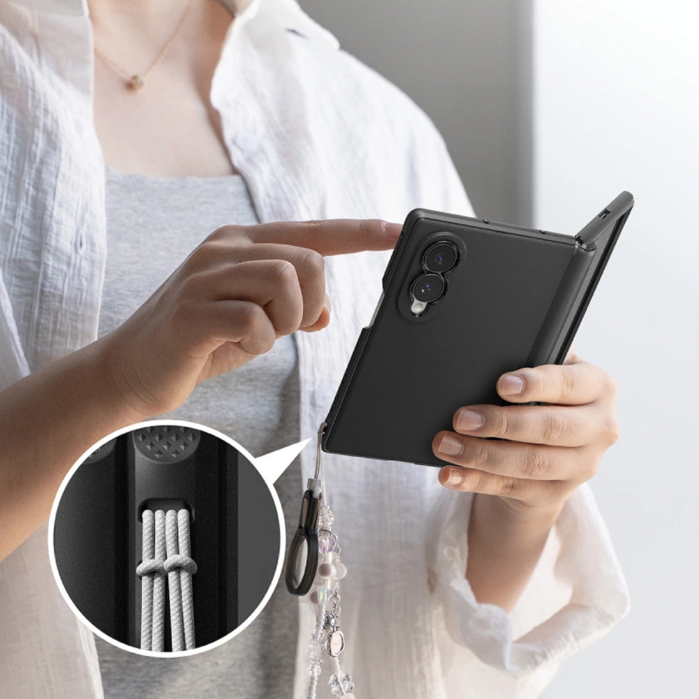 Handyhülle für Galaxy Z Fold8, Ringke Onyx Flap Magnetic mit MagSafe, Schwarz (8/8)
