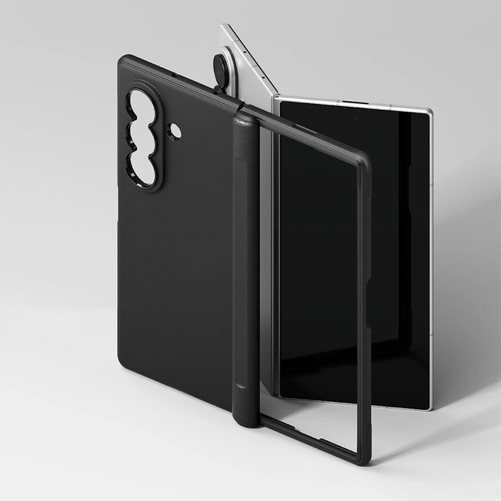 Handyhülle für Galaxy Z Fold8 Ultra, Ringke Onyx Flap Magnetic mit MagSafe, Schwarz (6/8)
