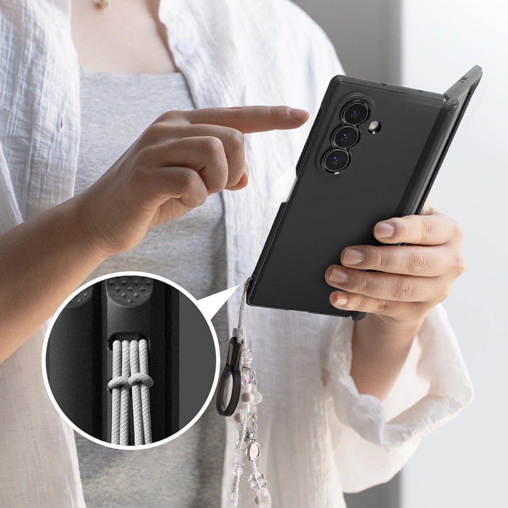 Handyhülle für Galaxy Z Fold8 Ultra, Ringke Onyx Flap Magnetic mit MagSafe, Schwarz (8/8)