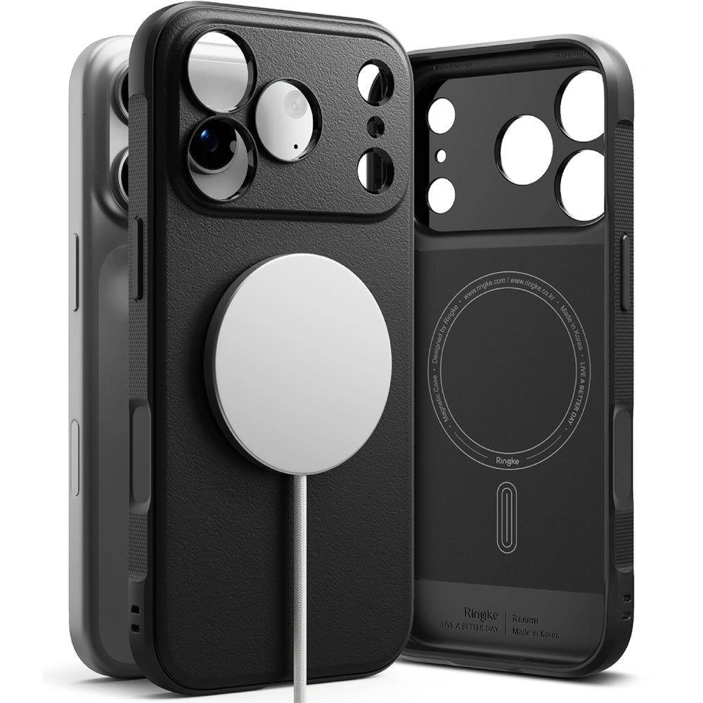 Handyhülle für iPhone 18 Pro / 17 Pro, Ringke Onyx Magnetic mit MagSafe, Schwarz (1/8)