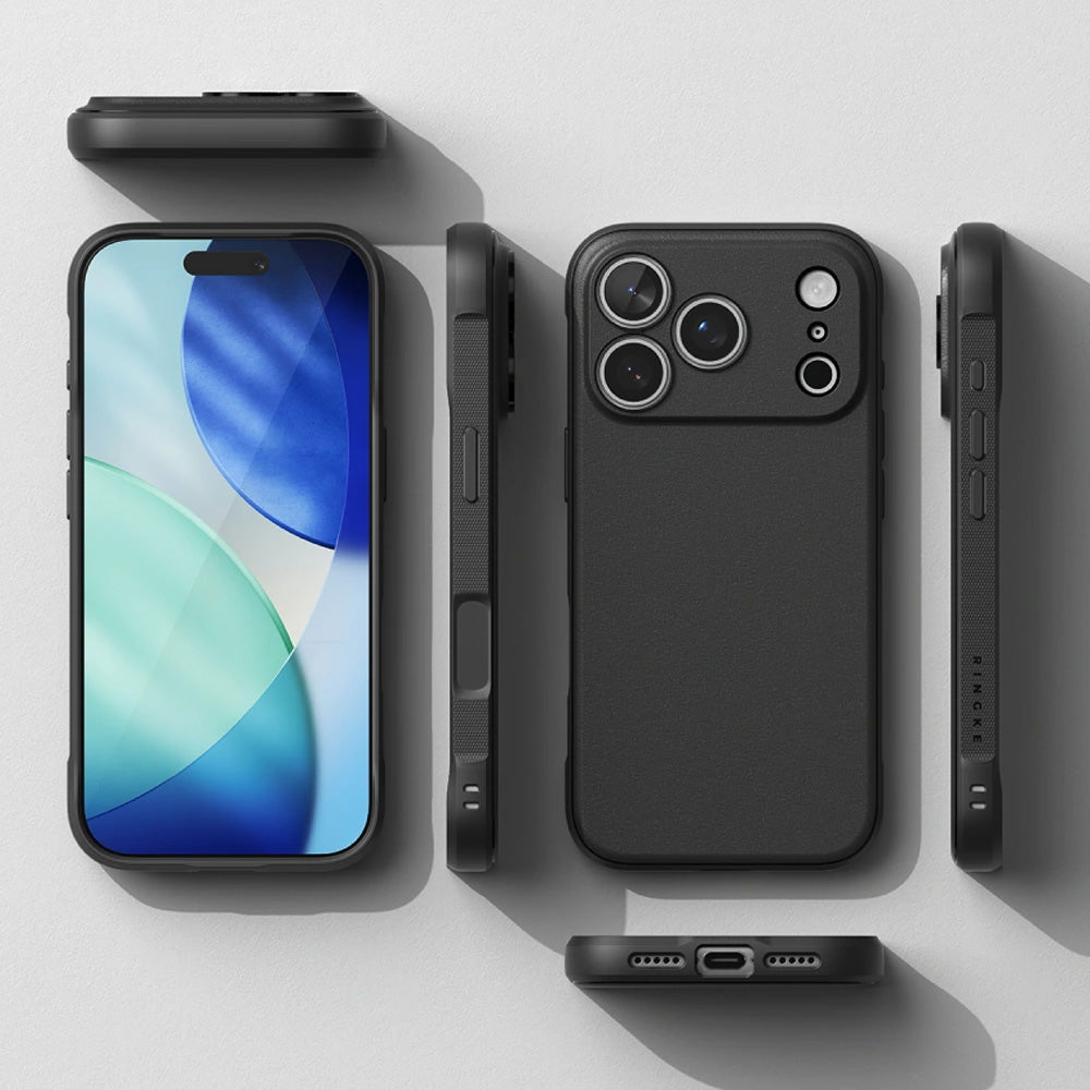 Handyhülle für iPhone 18 Pro / 17 Pro, Ringke Onyx Magnetic mit MagSafe, Schwarz (6/8)