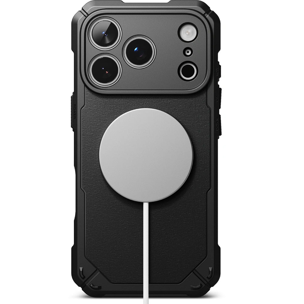 Handyhülle für iPhone 18 Pro / 17 Pro, Ringke Rugged Gear Magnetic mit MagSafe, Schwarz (2/7)