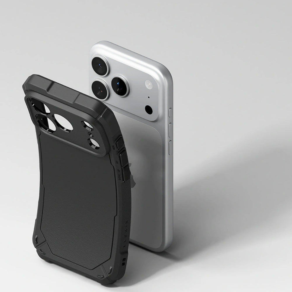 Handyhülle für iPhone 18 Pro / 17 Pro, Ringke Rugged Gear Magnetic mit MagSafe, Schwarz (5/7)