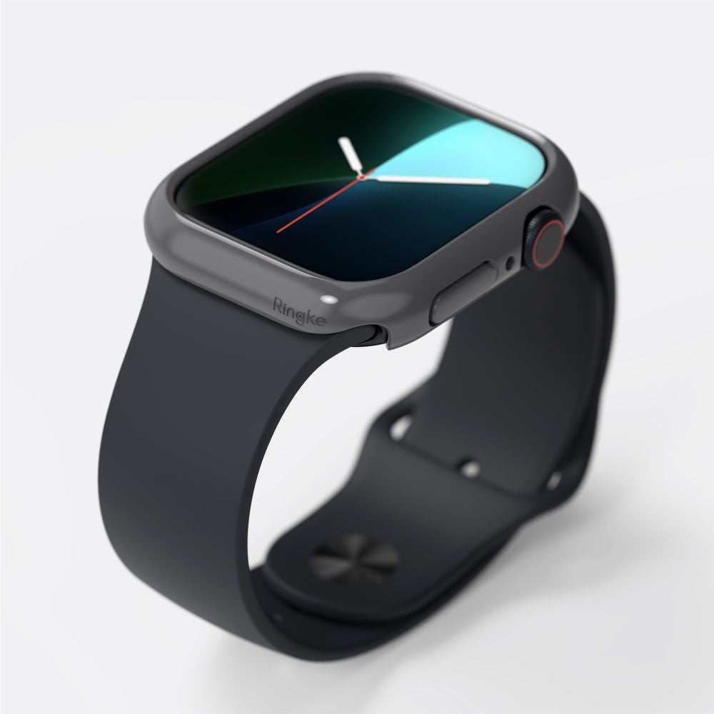 Schutzhülle Ringke Slim 2-pack für Apple Watch 11 / 10 (46 mm), Transparent und Schwarz