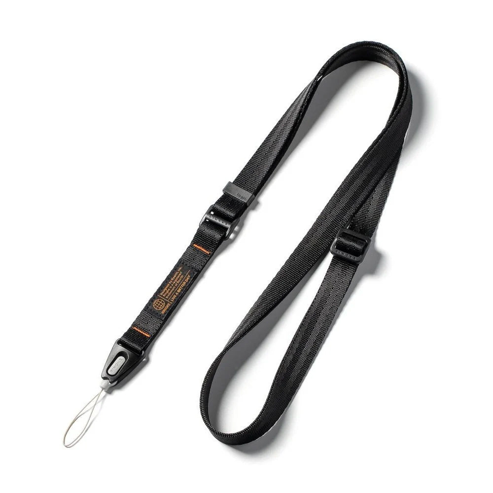Handy-Schlüsselband für Telefon Ringke Lanyard Strap Crossbody, Schwarz