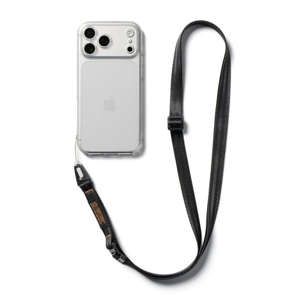 Handy-Schlüsselband für Telefon Ringke Lanyard Strap Crossbody, Schwarz