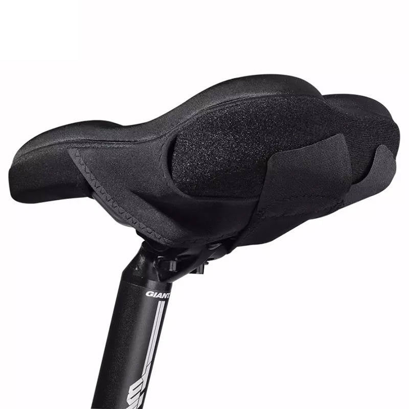 Gel Fahrradsattel Abdeckung Rockbros LF047-B, Schwarz