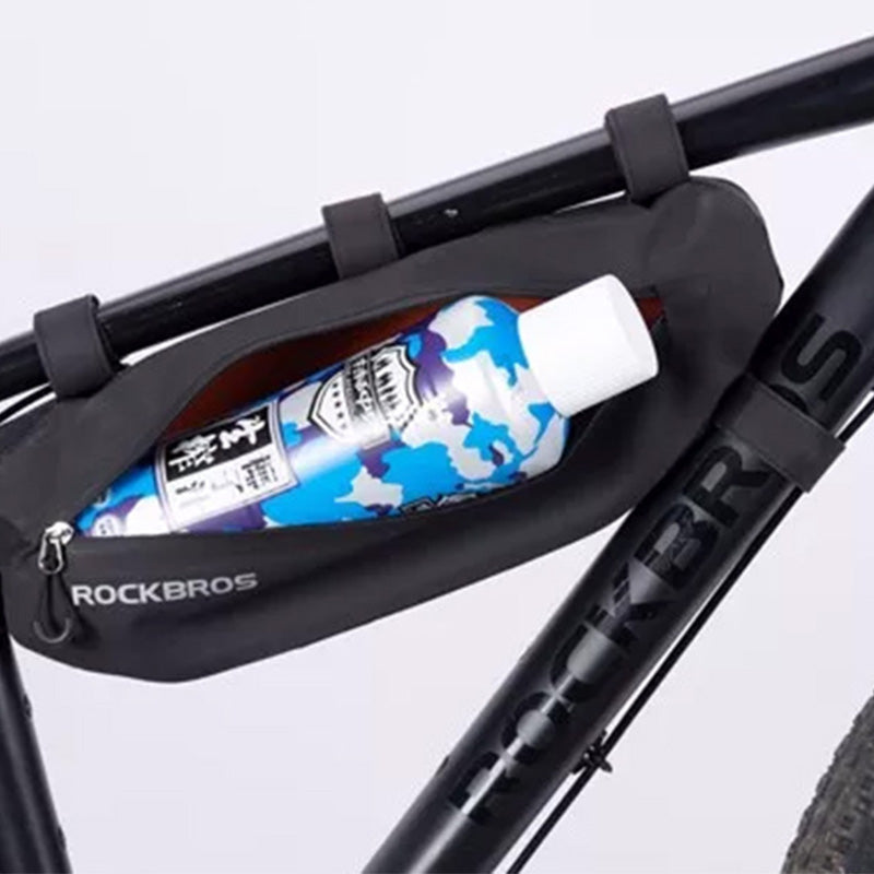 Fahrradtasche, Gepäcktasche unter dem Rahmen Rockbros AS-043, Schwarz