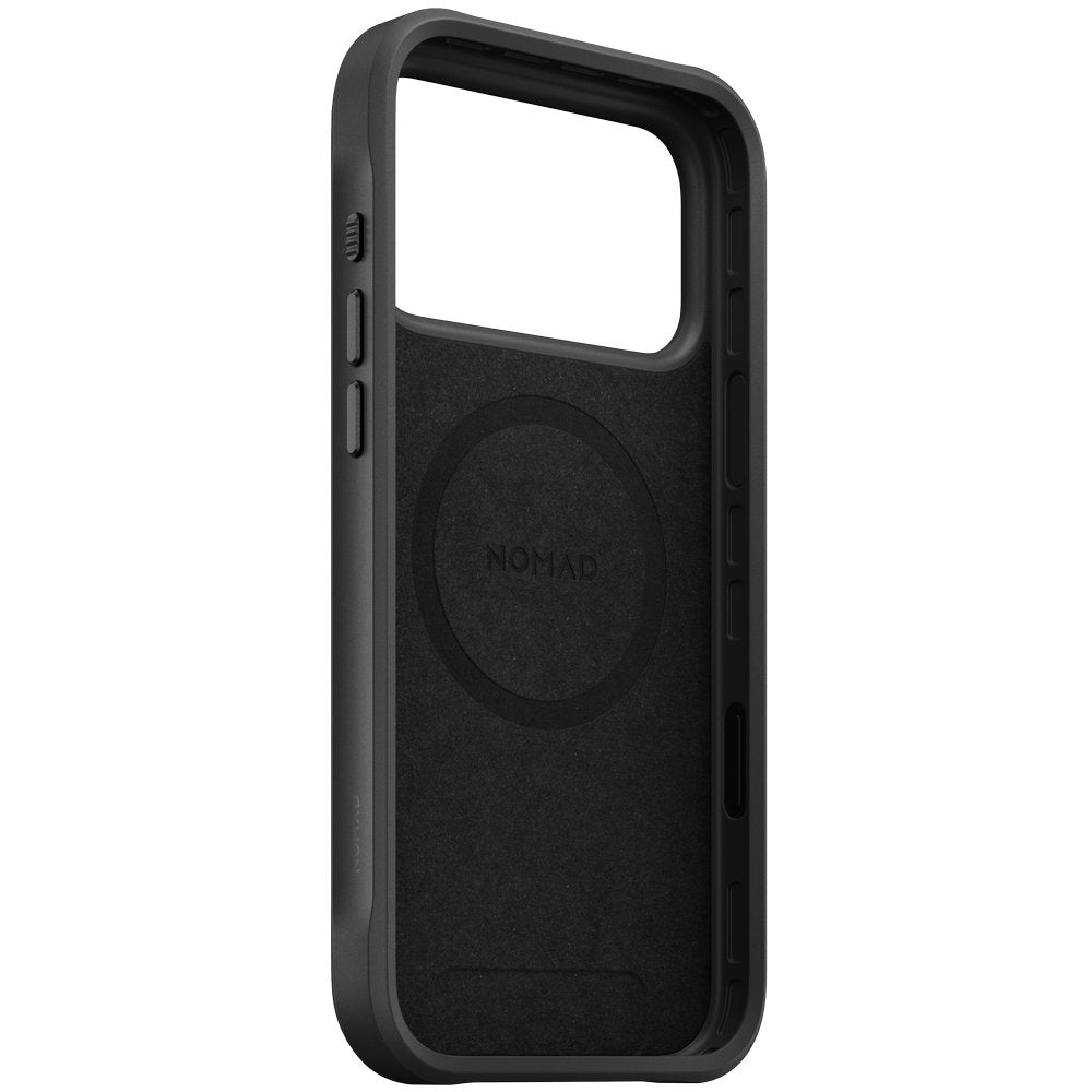 Handyhülle für iPhone 18 Pro Max / 17 Pro Max, Nomad Rugged Case mit MagSafe, Grau und Schwarz Gemustert (3/7)