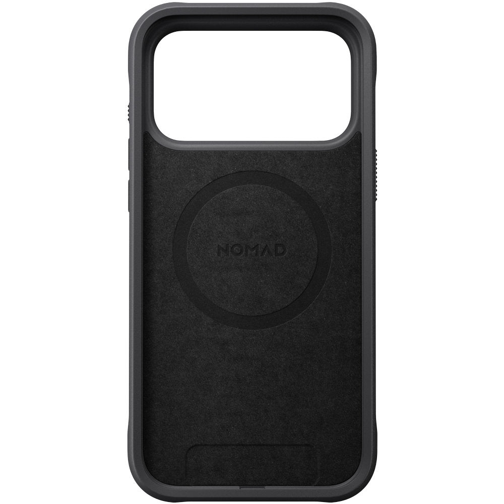 Handyhülle für iPhone 18 Pro Max / 17 Pro Max, Nomad Rugged Case mit MagSafe, Grau und Schwarz Gemustert (6/7)
