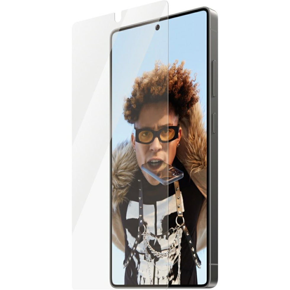 Gehärtetes Glas für Galaxy S25 Ultra von Safe by PanzerGlass, Ultra-Wide Fit, Bildschirmschutz mit einfachem Applikator-Design.