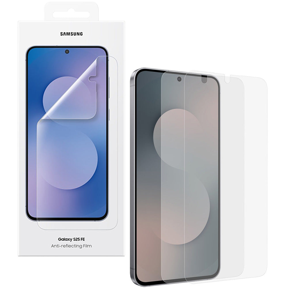 Displayschutzfolie für Galaxy S26 FE/S25 FE, Samsung Anti-Reflective Film, 2 Stück