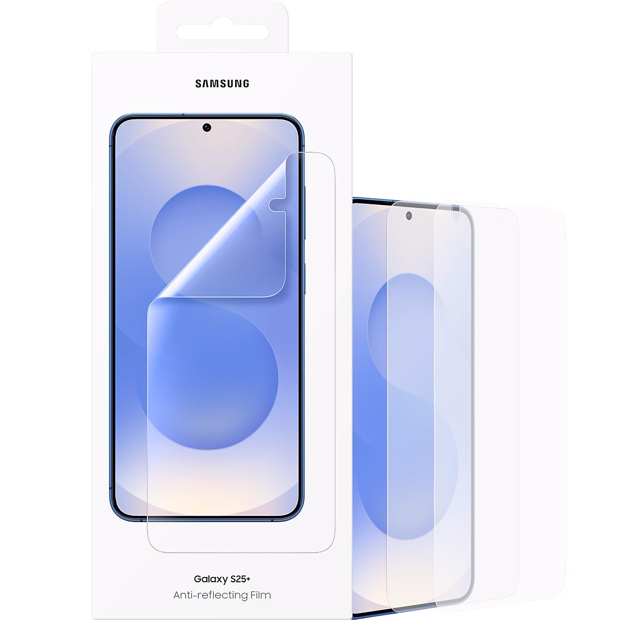 Displayschutzfolie für Galaxy S25 Plus, Samsung Anti-Reflective Film, 2 Stück