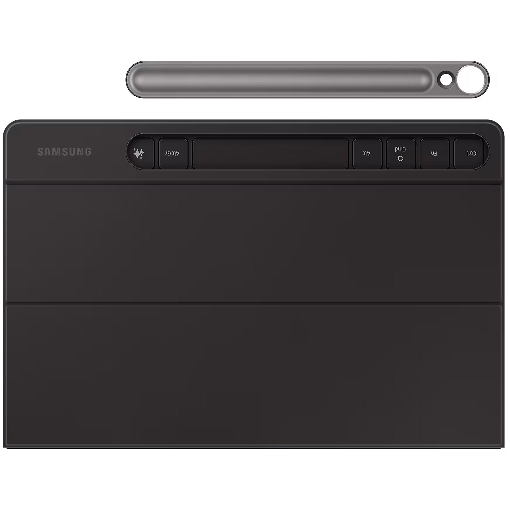Schutzhülle für Galaxy Tab S9 / S9 FE mit Tastatur, Samsung Book Cover Keyboard Slim, Schwarz