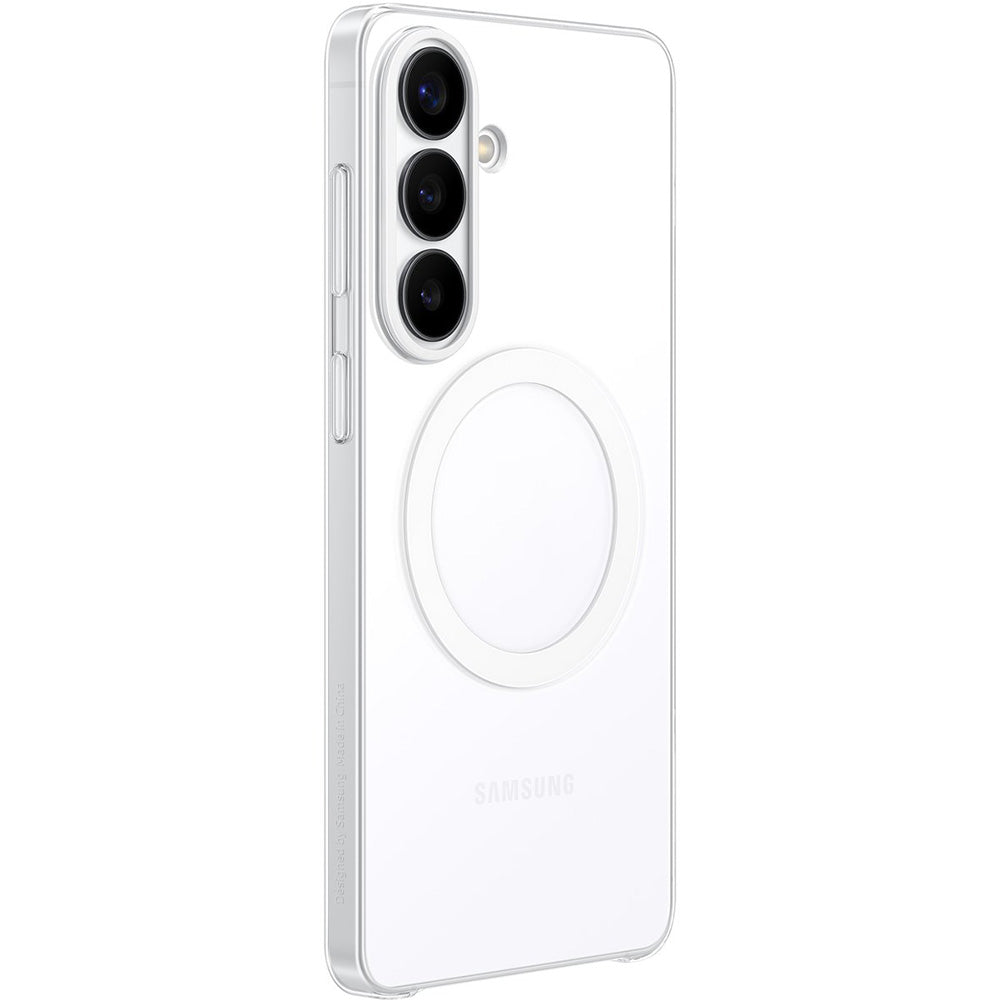Handyhülle für Galaxy S26 Plus, Samsung Clear Magnet Case mit MagSafe, Transparent und Weiß