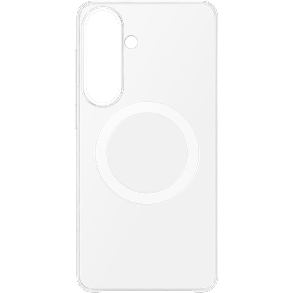 Handyhülle für Galaxy S26 Plus, Samsung Clear Magnet Case mit MagSafe, Transparent und Weiß