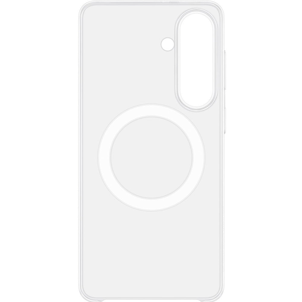 Handyhülle für Galaxy S26 Plus, Samsung Clear Magnet Case mit MagSafe, Transparent und Weiß